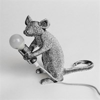 {{photo.Alt || photo.Description || 'Настольная Лампа Мышь Mouse Lamp #2  H21 см Серебро в стиле Seletti'}}